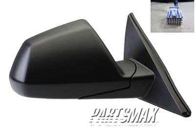 1321 | 2008-2014 CADILLAC CTS RT Mirror outside rear view Exc V; Sedan; Power; Heated; w/o Memory; Foldaway; PTM | GM1321403|25828082