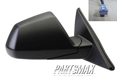 1321 | 2009-2014 CADILLAC CTS RT Mirror outside rear view V; Sedan; Power; Heated; w/Memory; Foldaway; PTM | GM1321404|25828085