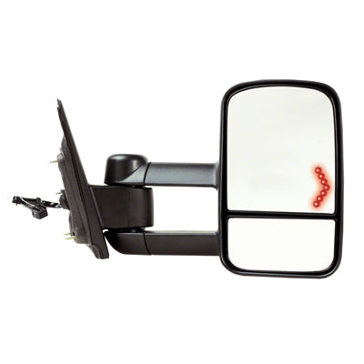 1321 | 2015-2019 GMC SIERRA 2500 HD RT Mirror outside rear view Trailer Tow Type; Power; w/o Signal Lamps | GM1321458|22820398