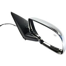 1321 | 2003-2006 CHEVROLET AVALANCHE 2500 RT Mirror outside rear view Power; Heated; w/o Signal Lamps; RPO-DL8; Plastic Base; Chrome | GM1321473|15226945-PFM