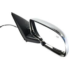 1321 | 2003-2007 GMC SIERRA 1500 RT Mirror outside rear view Power; Heated; w/o Signal Lamps; RPO-DL8; Plastic Base; Chrome | GM1321473|15226945-PFM