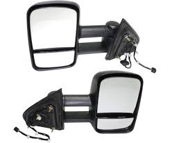 1321 | 2015-2015 GMC SIERRA 3500 HD RT Mirror outside rear view Trailer Tow Type; Power; w/o Signal Lamp | GM1321485|22820398-PFM