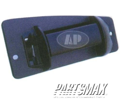 1520 | 2007-2007 GMC SIERRA 2500 HD CLASSIC LT Rear door handle outer Extended cab | GM1520115|15758172