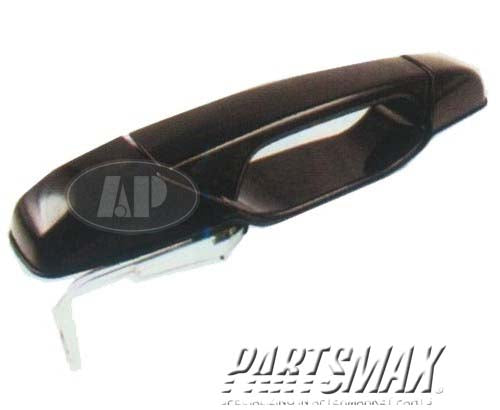 1520 | 2007-2014 GMC SIERRA 3500 HD LT Rear door handle outer PTM | GM1520127|84053456