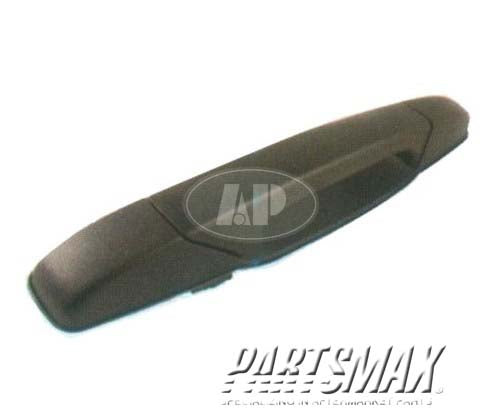 1520 | 2007-2013 CHEVROLET SILVERADO 1500 LT Rear door handle outer Textured Black | GM1520128|84053452