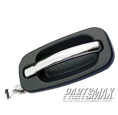 1520 | 2002-2006 CADILLAC ESCALADE EXT LT Rear door handle outer Black | GM1520142|15745141