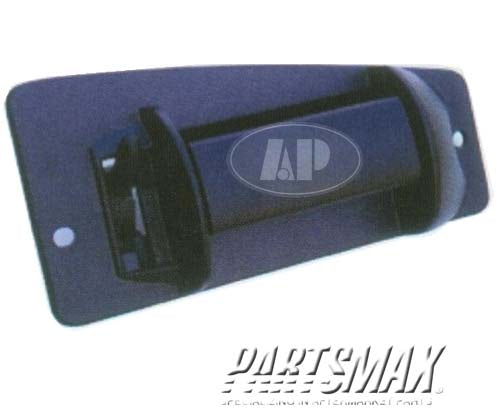 1521 | 2001-2006 CHEVROLET SILVERADO 2500 HD RT Rear door handle outer Extended cab | GM1521115|15758171