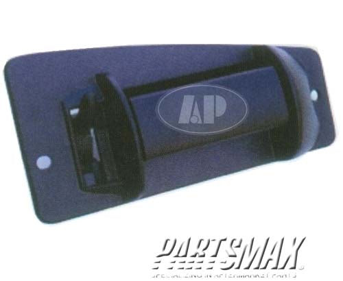 1521 | 2001-2006 GMC SIERRA 2500 HD RT Rear door handle outer Extended cab | GM1521115|15758171