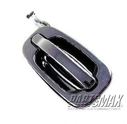 1521 | 2000-2006 CHEVROLET TAHOE RT Rear door handle outer PTM | GM1521117|15029900