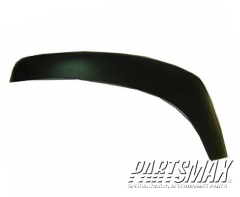 2000 | 2000-2006 CHEVROLET TAHOE LT Rear fender flare Front Flare; PTM | GM1768106|15829686