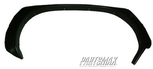 1769 | 2000-2006 GMC YUKON XL 1500 RT Rear fender flare 1500; smooth finish; prime | GM1769101|15829683