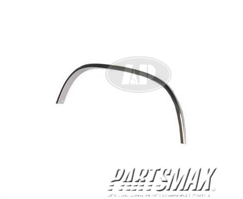 1790 | 1988-2000 GMC K2500 LT Rear wheel opening molding C/K; Fleetside; bright | GM1790106|15546459