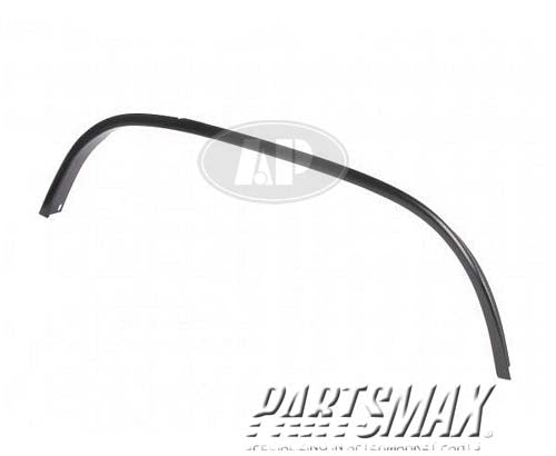 1791 | 1992-1993 GMC YUKON RT Rear wheel opening molding black | GM1791106|15546464