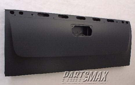 1900 | 2009-2013 GMC SIERRA 1500 Rear gate shell HYBRID; w/Locking Tailgate; w/o Rear View Camera | GM1900125|20885079