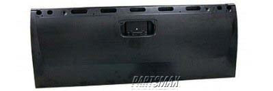 1900 | 2007-2014 GMC SIERRA 3500 HD Rear gate shell w/o Locking Tailgate | GM1900126|20885080