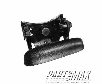 1915 | 2007-2007 GMC SIERRA 2500 HD CLASSIC Rear gate handle all | GM1915105|15997911