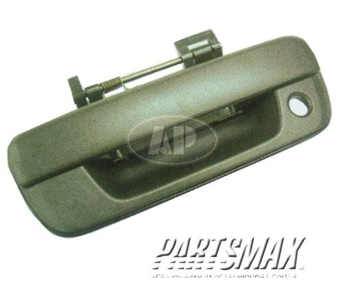 1915 | 2004-2012 GMC CANYON Rear gate handle black | GM1915118|25801998