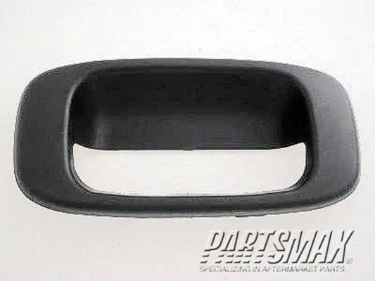 1916 | 2007-2007 GMC SIERRA 1500 CLASSIC Rear gate handle bezel all | GM1916102|15228539