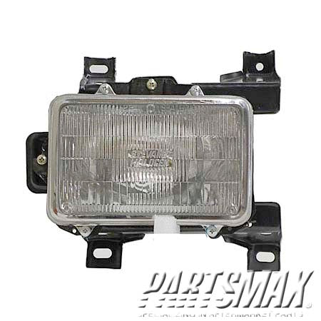 2500 | 1995-1997 GMC JIMMY LT Headlamp assy sealed beam halogen | GM2500138|16524811