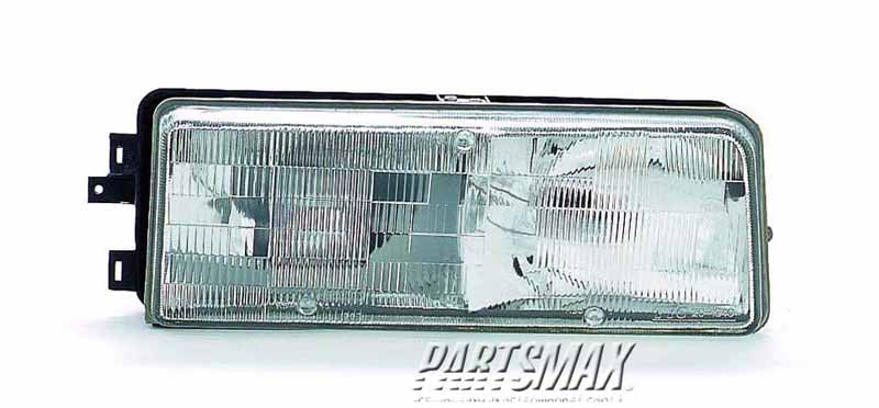 2503 | 1989-1996 BUICK CENTURY RT Headlamp assy composite includes mounting frame | GM2501124|16505648