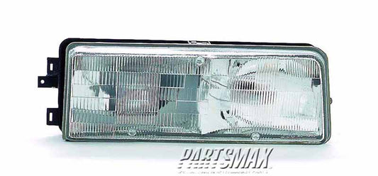 2503 | 1989-1996 BUICK CENTURY RT Headlamp assy composite includes mounting frame | GM2501124|16505648