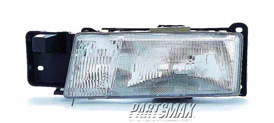 2502 | 1991-1994 CHEVROLET CAVALIER LT Headlamp assy composite all | GM2502120|16511981
