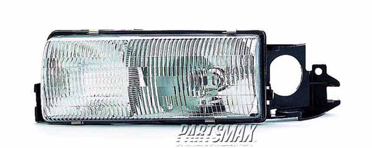 2502 | 1991-1996 CHEVROLET CAPRICE LT Headlamp assy composite Caprice | GM2502124|16519235