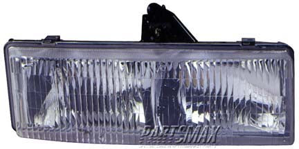 2502 | 1995-2005 GMC SAFARI LT Headlamp assy composite all | GM2502136|16524091