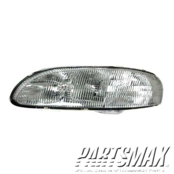 2502 | 1995-2001 CHEVROLET LUMINA LT Headlamp assy composite all | GM2502139|10420375