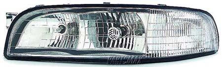2502 | 1997-1999 BUICK LESABRE LT Headlamp assy composite w/cornering lamp | GM2502158|16525997
