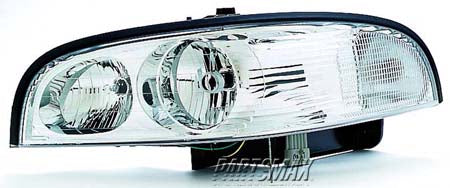 2502 | 1997-2005 BUICK PARK AVENUE LT Headlamp assy composite w/Bracket | GM2502160|25689659