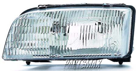 2502 | 1996-1998 BUICK SKYLARK LT Headlamp assy composite all | GM2502162|16524847