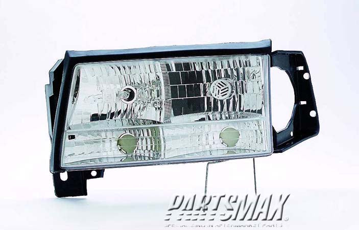 1150 | 1997-1999 CADILLAC DEVILLE LT Headlamp assy composite all | GM2502165|16526199