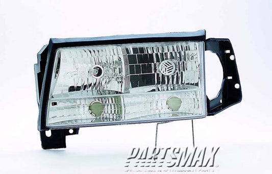 1150 | 1997-1999 CADILLAC DEVILLE LT Headlamp assy composite all | GM2502165|16526199