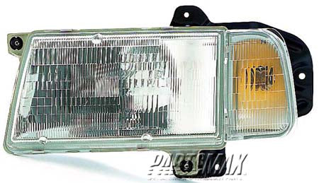 2502 | 1996-1997 GEO TRACKER LT Headlamp assy composite Canada built | GM2502179|30020200