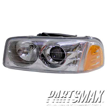 2502 | 2001-2006 GMC YUKON XL 1500 LT Headlamp assy composite DENALI | GM2502214|15218077