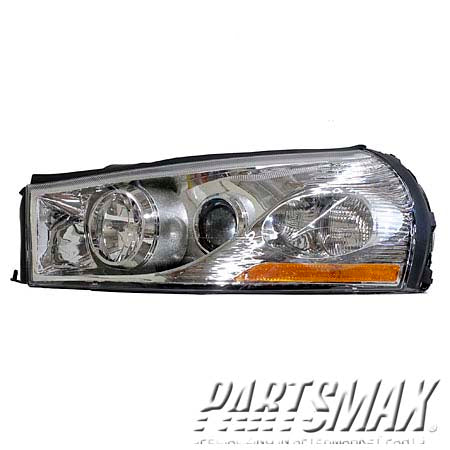 2502 | 2003-2003 SATURN LW300 LT Headlamp assy composite w/o socket or bulb | GM2502229|22720600