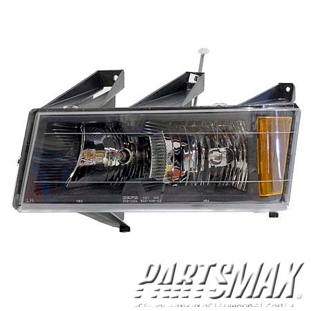 2502 | 2004-2012 CHEVROLET COLORADO LT Headlamp assy composite w/black bezel; except Extreme | GM2502234|20766569