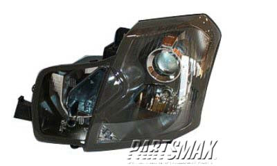 1150 | 2003-2007 CADILLAC CTS LT Headlamp assy composite w/o headlamp washers; w/o headlamp leveling | GM2502242|15826015