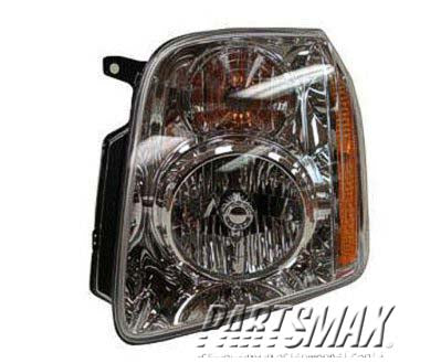 2502 | 2008-2013 GMC YUKON LT Headlamp assy composite Exc DENALI; HYBRID | GM2502265|20969894