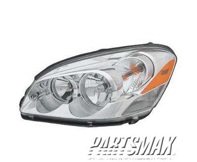 2502 | 2006-2011 BUICK LUCERNE LT Headlamp assy composite CXL|CXL SE|CSX|SUPER | GM2502277|25974773