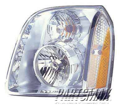 2502 | 2007-2014 GMC YUKON LT Headlamp assy composite DENALI | GM2502318|20969896