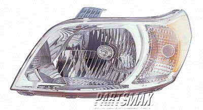 2502 | 2009-2009 CHEVROLET AVEO5 LT Headlamp assy composite H/B | GM2502336|96650756