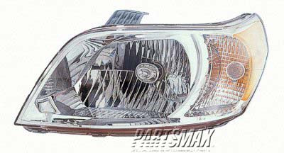 2502 | 2010-2011 CHEVROLET AVEO5 LT Headlamp assy composite H/B | GM2502354|96995733