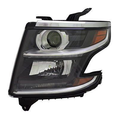 2502 | 2015-2017 CHEVROLET SUBURBAN LT Headlamp assy composite Halogen | GM2502405|23490005