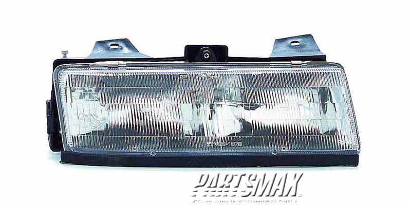 2503 | 1989-1996 CHEVROLET CORSICA RT Headlamp assy composite all | GM2503111|16515224