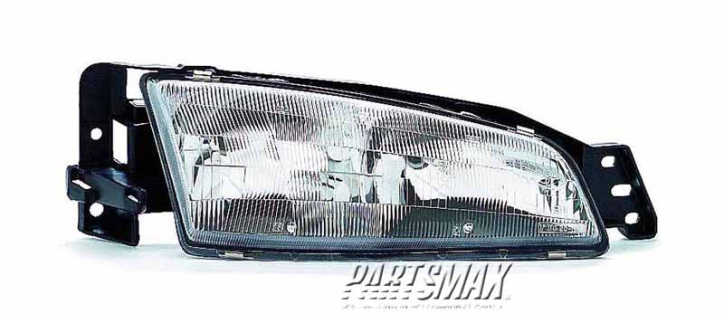 2503 | 1992-1995 PONTIAC GRAND AM RT Headlamp assy composite all | GM2503121|16524056