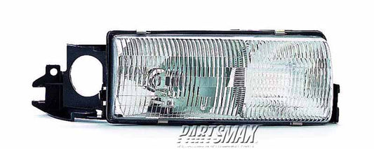 1160 | 1991-1996 CHEVROLET CAPRICE RT Headlamp assy composite Caprice | GM2503123|16519236
