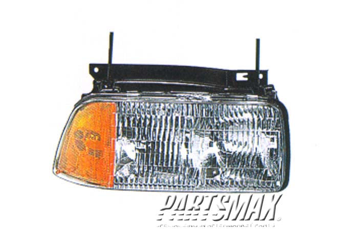 2503 | 1994-1997 GMC SONOMA RT Headlamp assy composite w/composite lamps | GM2503133|16525158