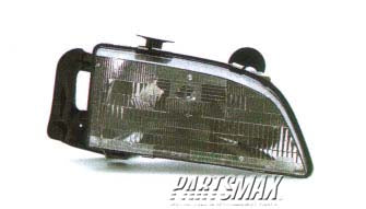 2503 | 1989-1994 GEO METRO RT Headlamp assy composite Canada built | GM2503141|96065336